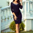 Laden Sie das Bild in den Galerie-Viewer, Alltagskleid Model 123891 Numoco | Textil Großhandel ATA-Mode

