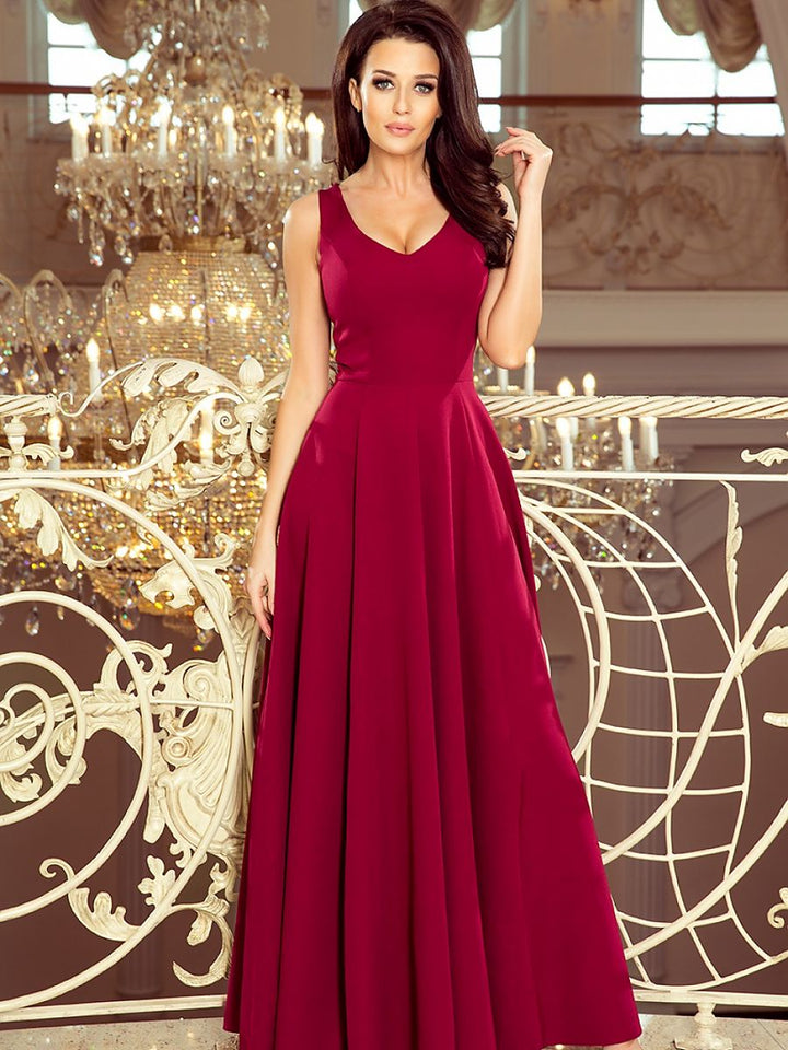 Langes Kleid Model 131669 Numoco | Textil Großhandel ATA-Mode