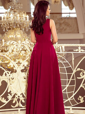 Langes Kleid Model 131669 Numoco | Textil Großhandel ATA-Mode