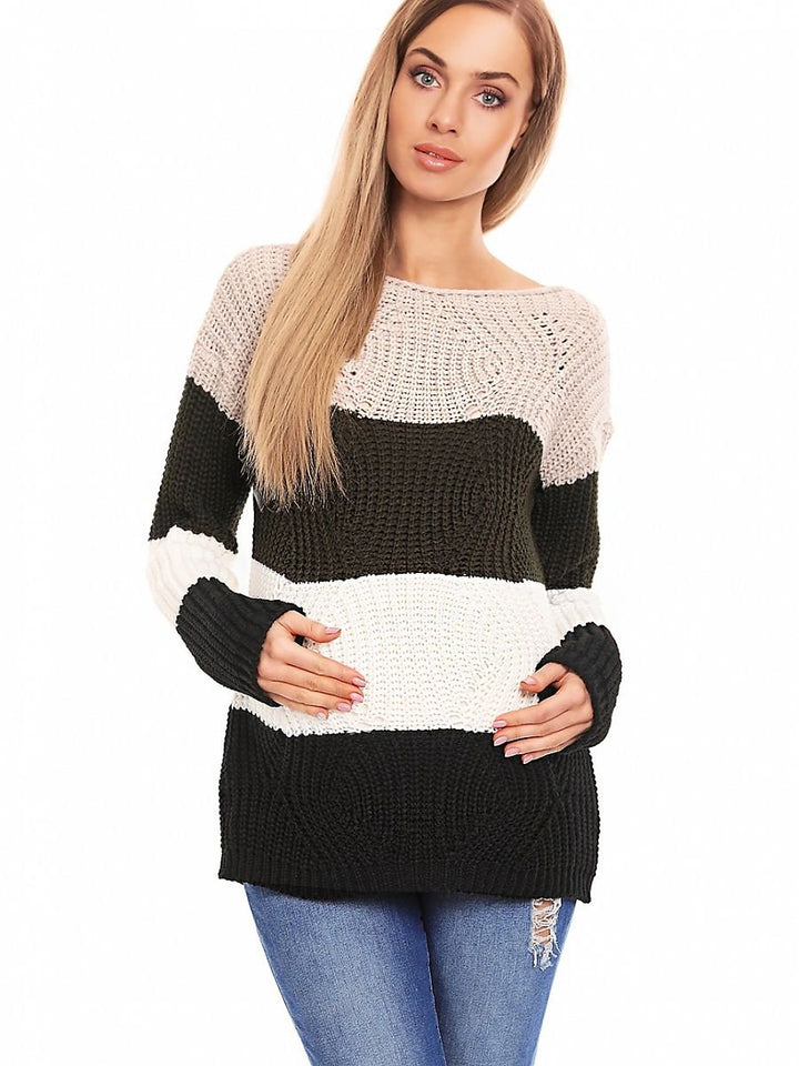 Schwangerschaft Pullover Model 132018 PeeKaBoo | Textil Großhandel ATA-Mode