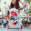 Laden Sie das Bild in den Galerie-Viewer, Alltagskleid Model 137443 Numoco | Textil Großhandel ATA-Mode
