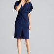 Laden Sie das Bild in den Galerie-Viewer, Alltagskleid Model 138293 Figl | Textil Großhandel ATA-Mode
