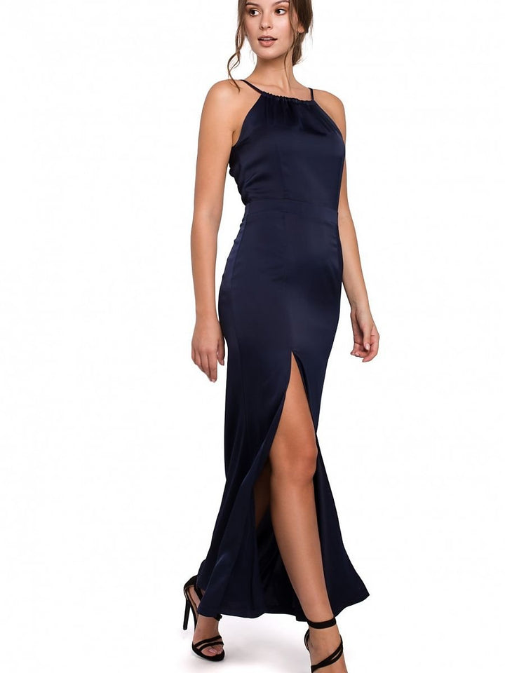 Langes Kleid Model 138749 Makover | Textil Großhandel ATA-Mode