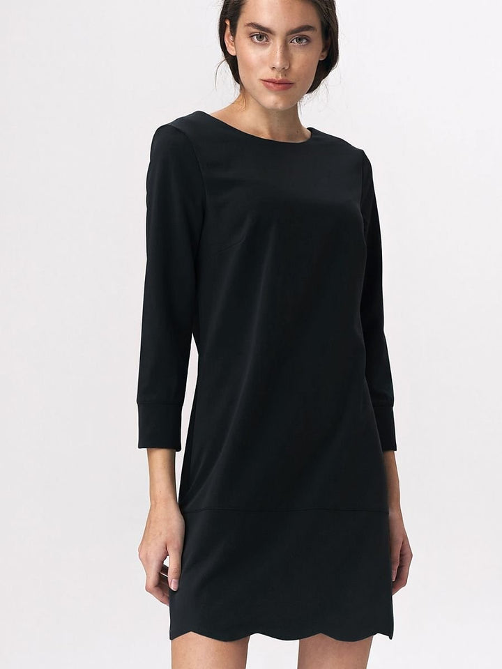 Kurzes Kleid Model 141301 Nife | Textil Großhandel ATA-Mode