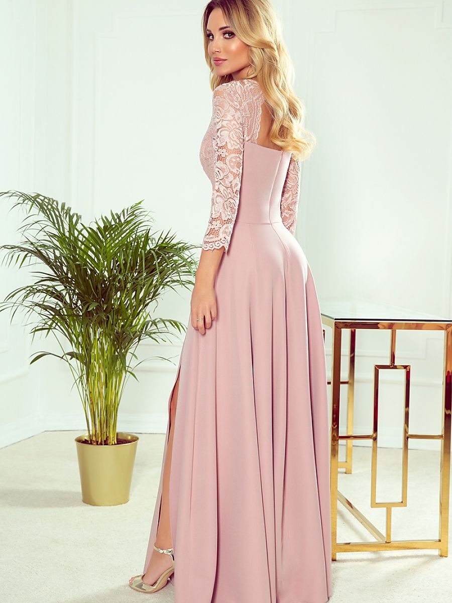Langes Kleid Model 145155 Numoco | Textil Großhandel ATA-Mode