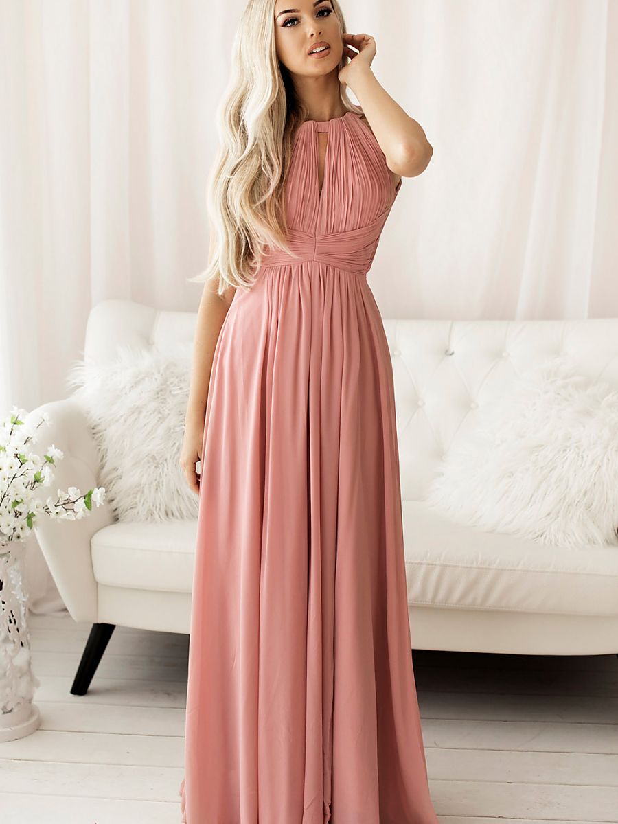 Langes Kleid Model 149127 YourNewStyle | Textil Großhandel ATA-Mode