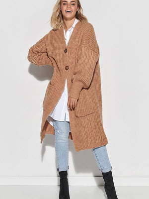 Cardigan Model 150117 Makadamia | Textil Großhandel ATA-Mode