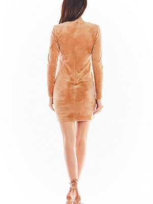 Kurzes Kleid Model 150744 awama | Textil Großhandel ATA-Mode