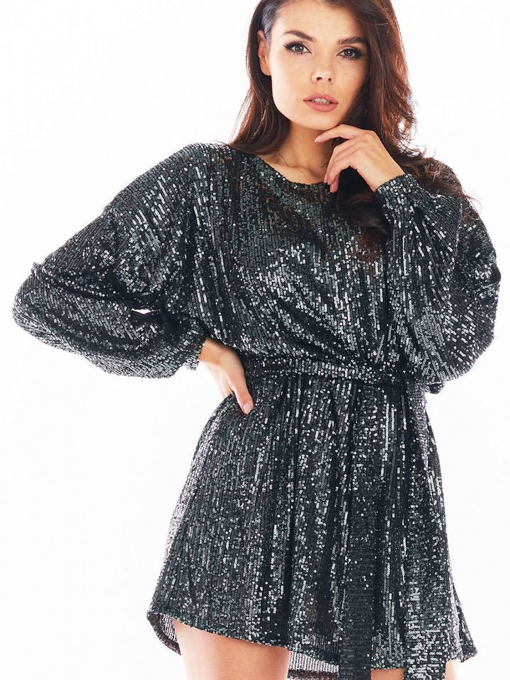 Kurzes Kleid Model 150767 awama | Textil Großhandel ATA-Mode