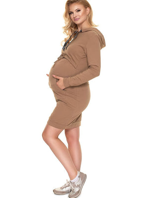 Schwangerschaftskleid Model 157838 PeeKaBoo | Textil Großhandel ATA-Mode
