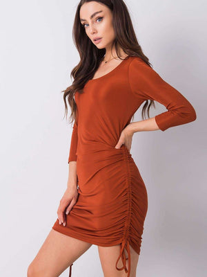 Kurzes Kleid Model 159774 Och Bella | Textil Großhandel ATA-Mode