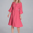 Laden Sie das Bild in den Galerie-Viewer, Alltagskleid Model 162381 Figl | Textil Großhandel ATA-Mode
