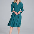 Laden Sie das Bild in den Galerie-Viewer, Alltagskleid Model 162385 Figl | Textil Großhandel ATA-Mode
