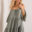 Laden Sie das Bild in den Galerie-Viewer, Alltagskleid Model 165879 Och Bella | Textil Großhandel ATA-Mode
