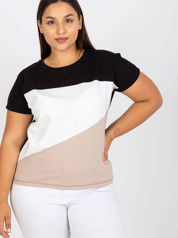 Plus-Size T-shirt Model 166732 Relevance | Textil Großhandel ATA-Mode