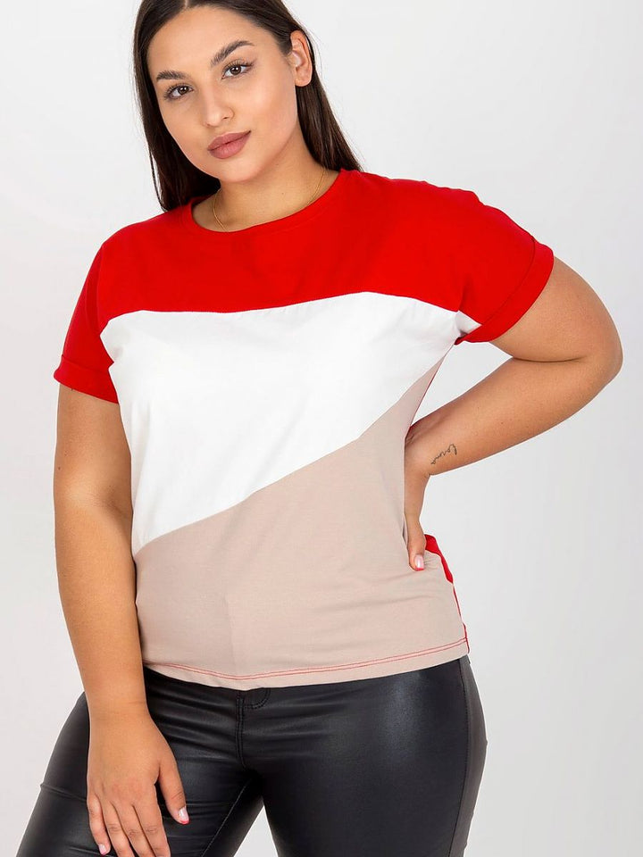 Plus-Size T-shirt Model 166733 Relevance | Textil Großhandel ATA-Mode