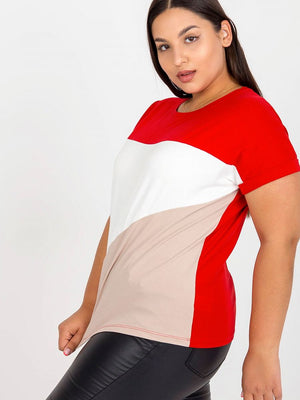 Plus-Size T-shirt Model 166733 Relevance | Textil Großhandel ATA-Mode