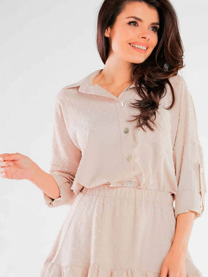 Damen Hemd Model 166782 awama | Textil Großhandel ATA-Mode