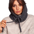 Laden Sie das Bild in den Galerie-Viewer, Schlauchschal Model 171248 BE Knit | Textil Großhandel ATA-Mode
