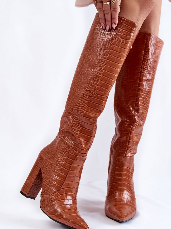 Stiefel mit Absätzen Model 173620 Step in style | Textil Großhandel ATA-Mode
