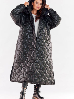 Mantel Model 173889 awama | Textil Großhandel ATA-Mode