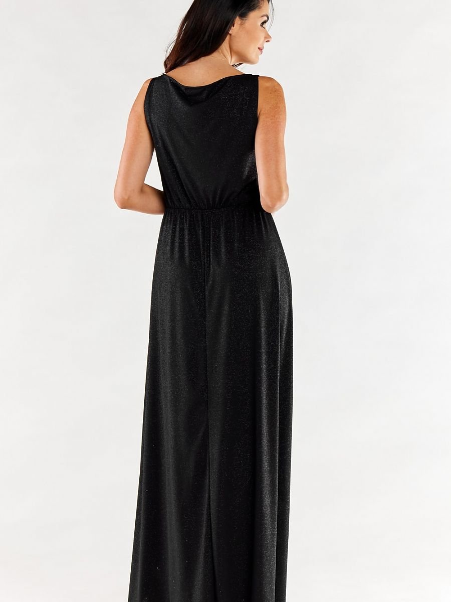 Langes Kleid Model 174371 awama | Textil Großhandel ATA-Mode