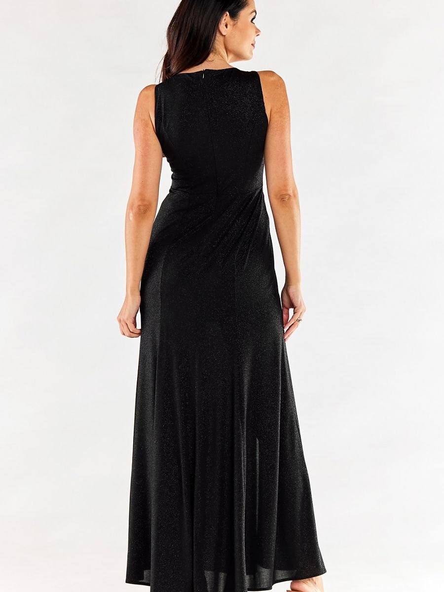 Langes Kleid Model 174385 awama | Textil Großhandel ATA-Mode