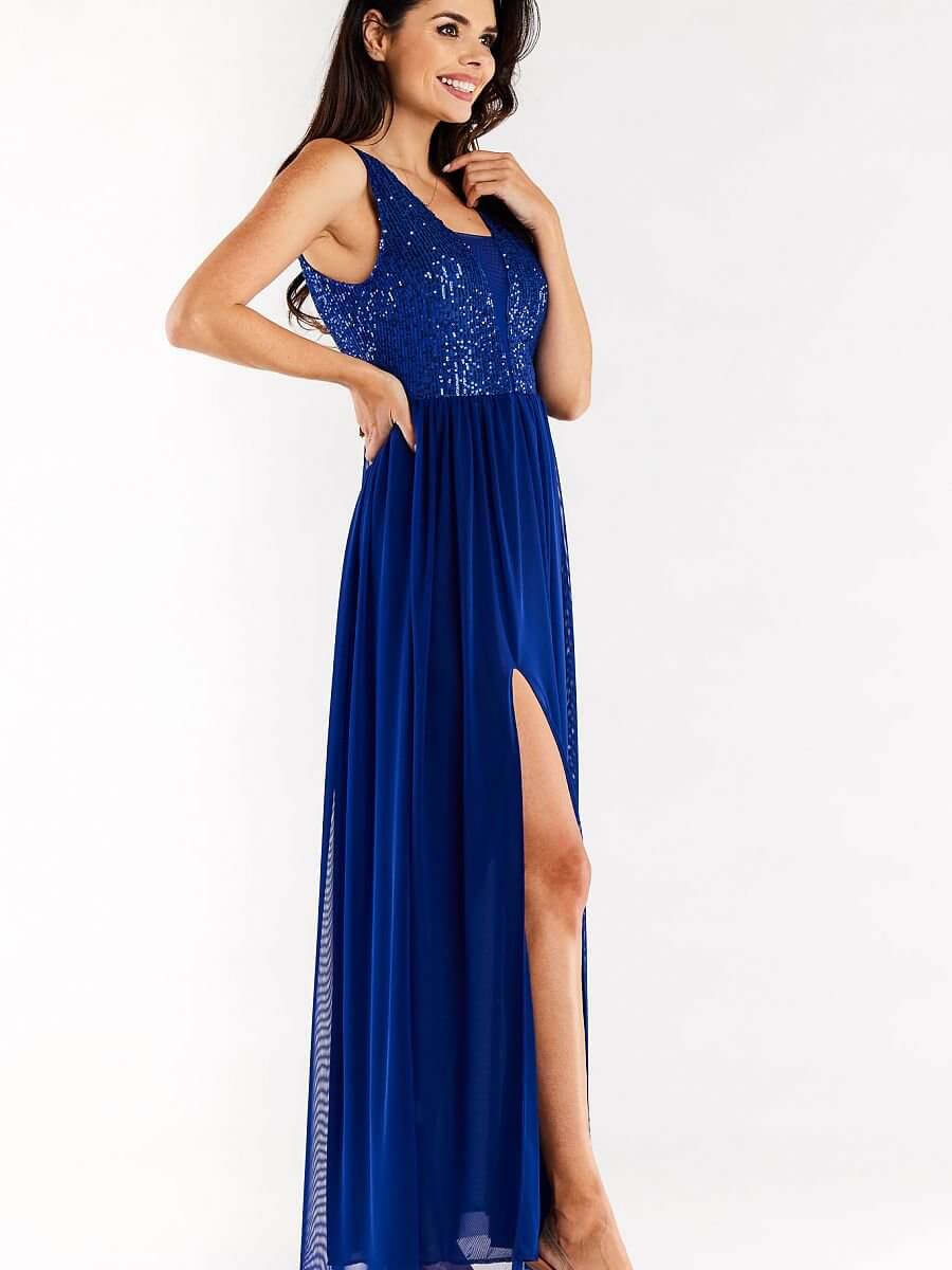 Abendkleid Model 174392 awama | Textil Großhandel ATA-Mode
