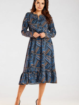 Alltagskleid Model 176854 awama | Textil Großhandel ATA-Mode