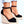Laden Sie das Bild in den Galerie-Viewer, Keilabsatz Sandalen Model 182336 Step in style | Textil Großhandel ATA-Mode
