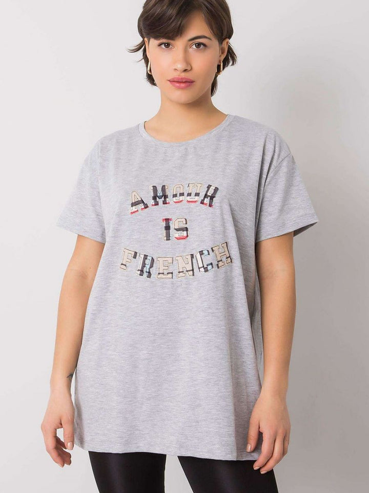 ~T-shirt Model 182808 Fancy | Textil Großhandel ATA-Mode