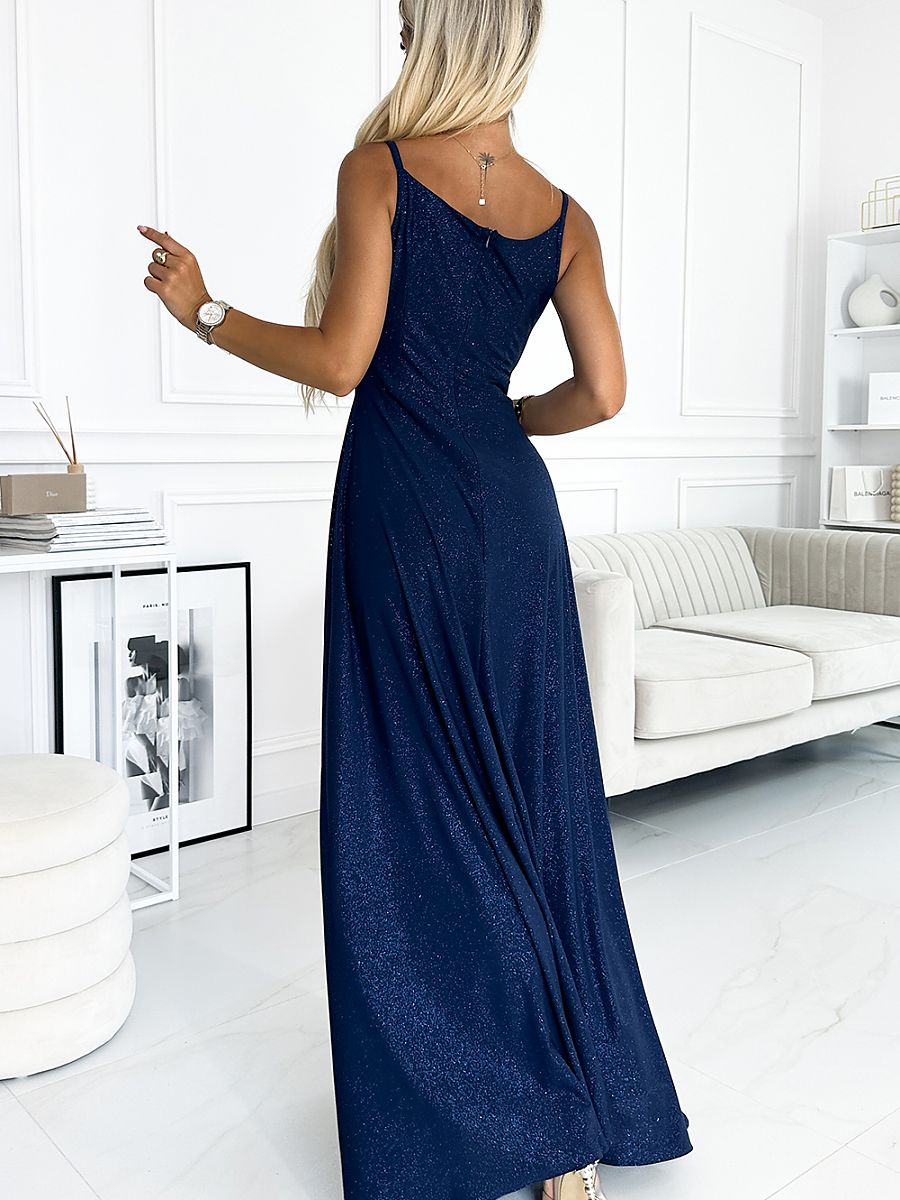 Langes Kleid Model 183704 Numoco | Textil Großhandel ATA-Mode