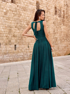 Langes Kleid Model 183762 Roco Fashion | Textil Großhandel ATA-Mode