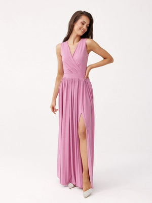 Langes Kleid Model 183766 Roco Fashion | Textil Großhandel ATA-Mode