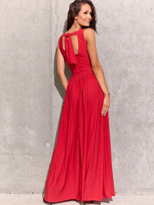 Langes Kleid Model 183769 Roco Fashion | Textil Großhandel ATA-Mode