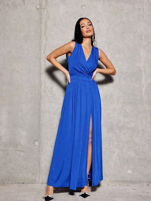 Langes Kleid Model 183771 Roco Fashion | Textil Großhandel ATA-Mode