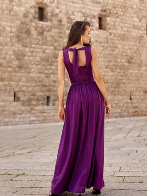 Langes Kleid Model 183773 Roco Fashion | Textil Großhandel ATA-Mode
