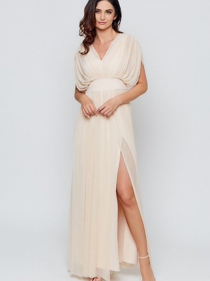 Langes Kleid Model 184301 Marselini | Textil Großhandel ATA-Mode