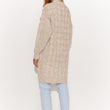 Laden Sie das Bild in den Galerie-Viewer, Cardigan Model 184394 Makadamia | Textil Großhandel ATA-Mode
