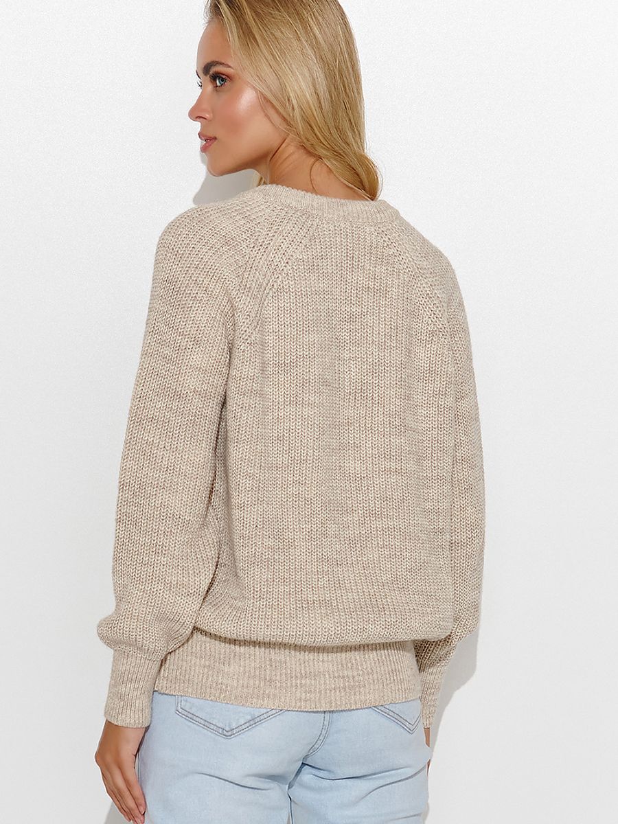 Pullover Model 184786 Makadamia | Textil Großhandel ATA-Mode