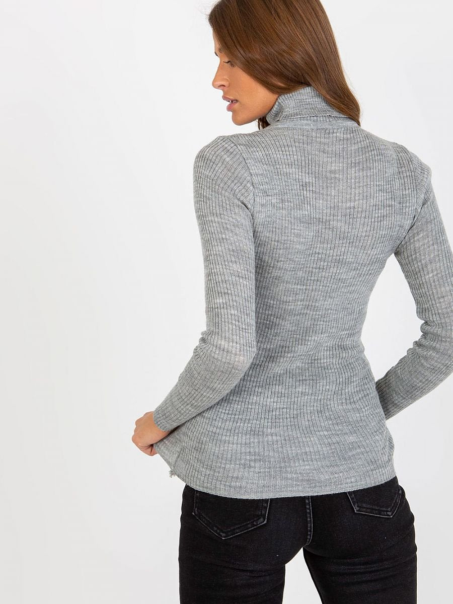 Rollkragenpullover Model 184945 Factory Price | Textil Großhandel ATA-Mode