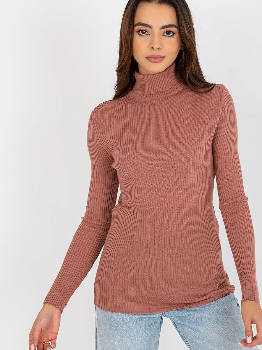 Rollkragenpullover Model 184948 Factory Price | Textil Großhandel ATA-Mode