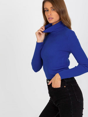 Rollkragenpullover Model 184957 Factory Price | Textil Großhandel ATA-Mode