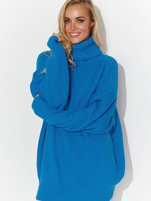 Rollkragenpullover Model 185215 Makadamia | Textil Großhandel ATA-Mode