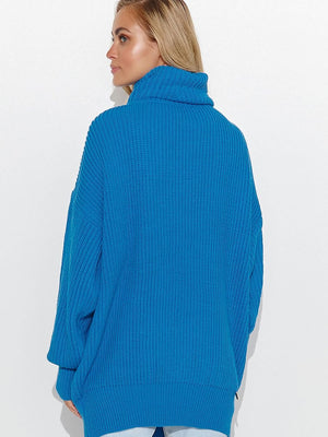 Rollkragenpullover Model 185215 Makadamia | Textil Großhandel ATA-Mode