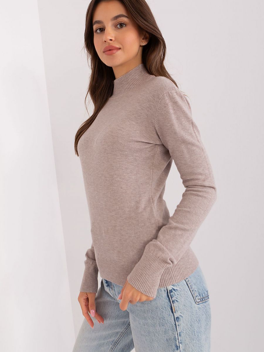 Rollkragenpullover Model 186508 Factory Price | Textil Großhandel ATA-Mode