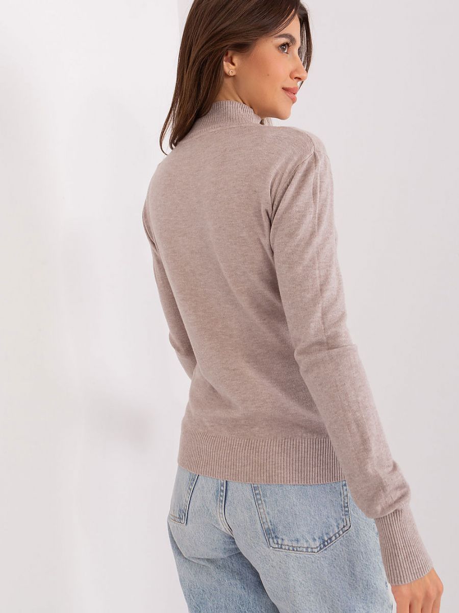 Rollkragenpullover Model 186508 Factory Price | Textil Großhandel ATA-Mode