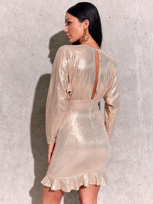 Kurzes Kleid Model 186653 Roco Fashion | Textil Großhandel ATA-Mode