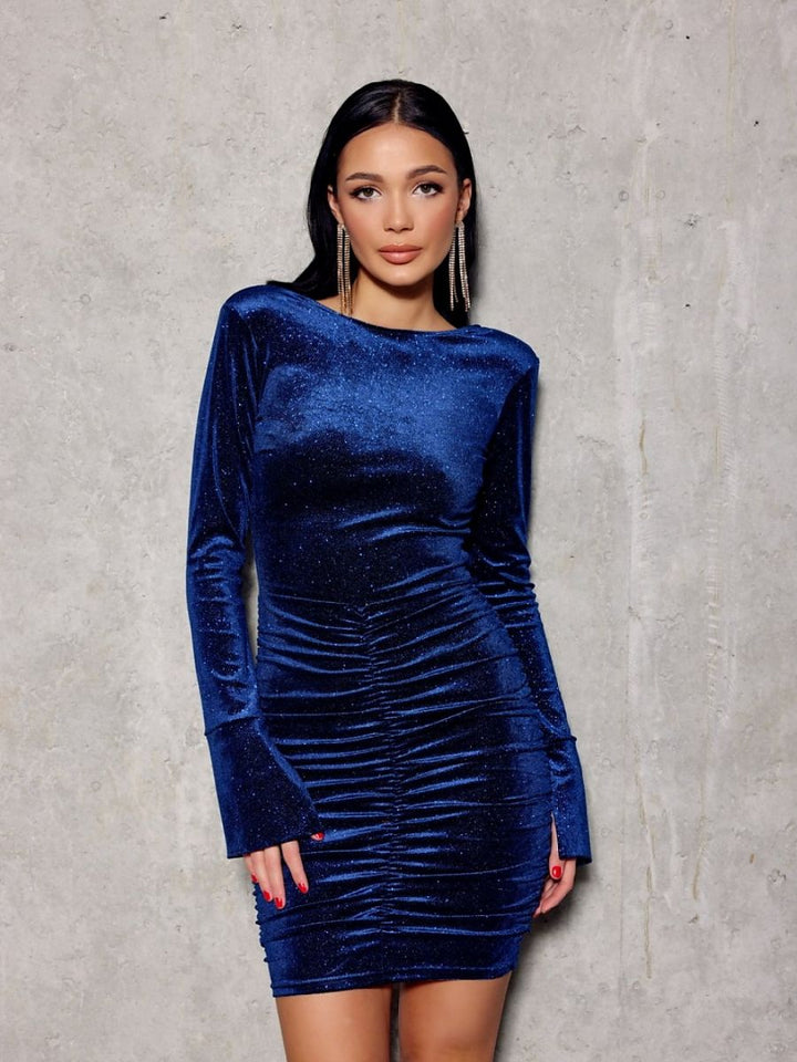 Kurzes Kleid Model 186656 Roco Fashion | Textil Großhandel ATA-Mode