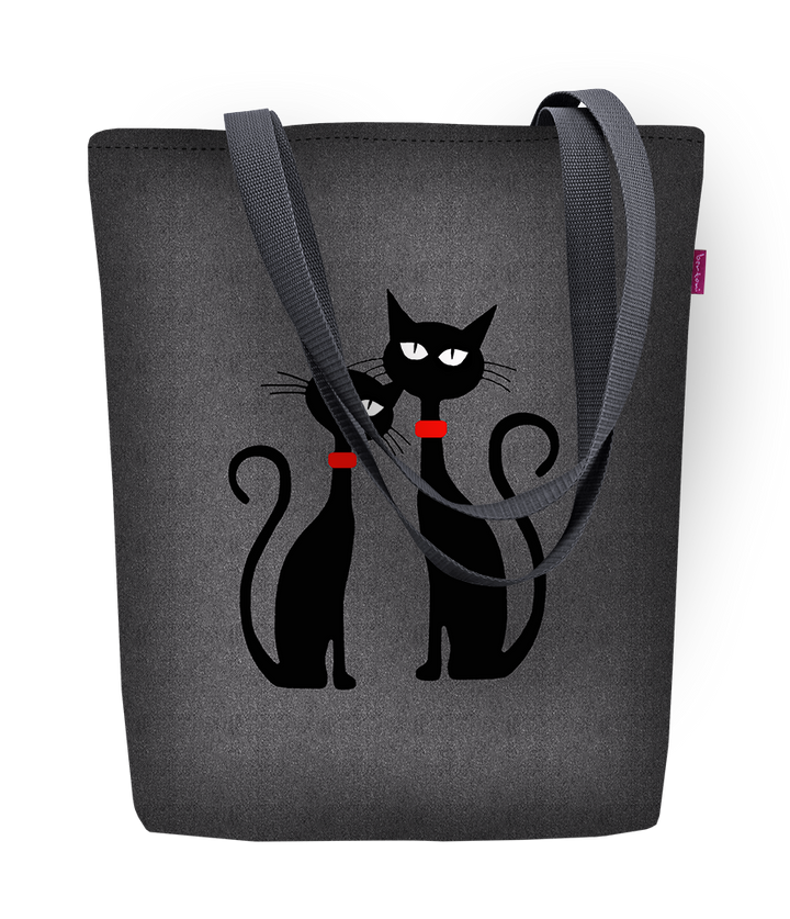 Shopper SUNNY »Black Cats« SU59 | Textil Großhandel ATA-Mode